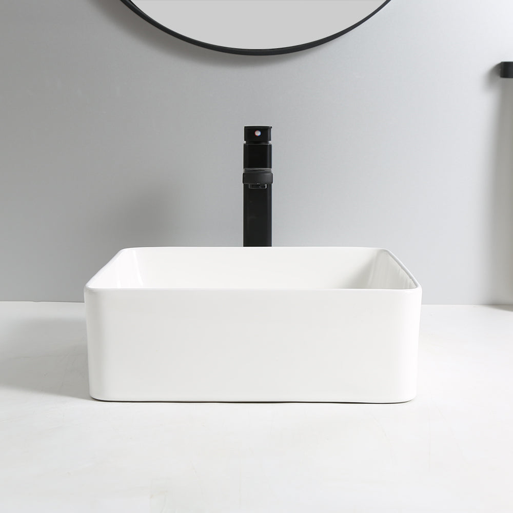 Ceramic Basin White - 9389 (RRP $175)