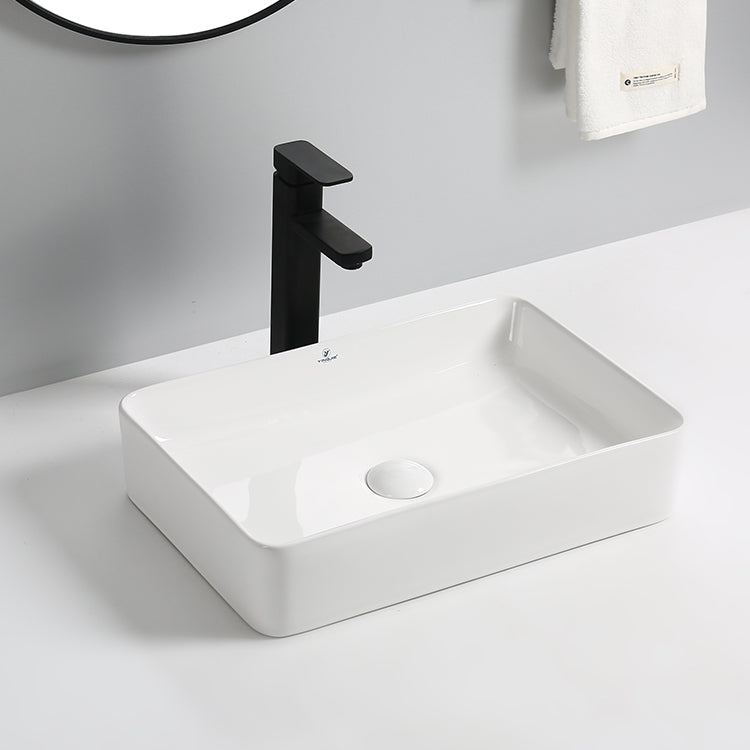 Ceramic Basin White - 9533 (RRP $195)
