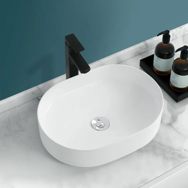 Ceramic Basin White - 9720A (RRP $180)
